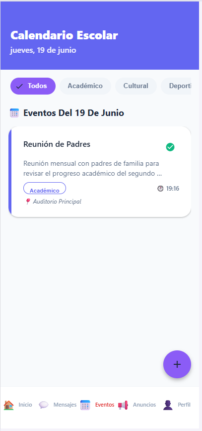 Calendario Escolar